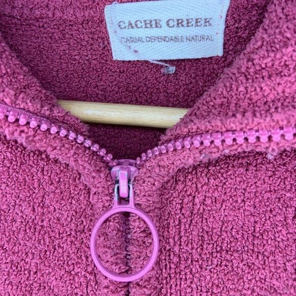 Fuzzy Zip Up Sweater - Picture 4 of 4